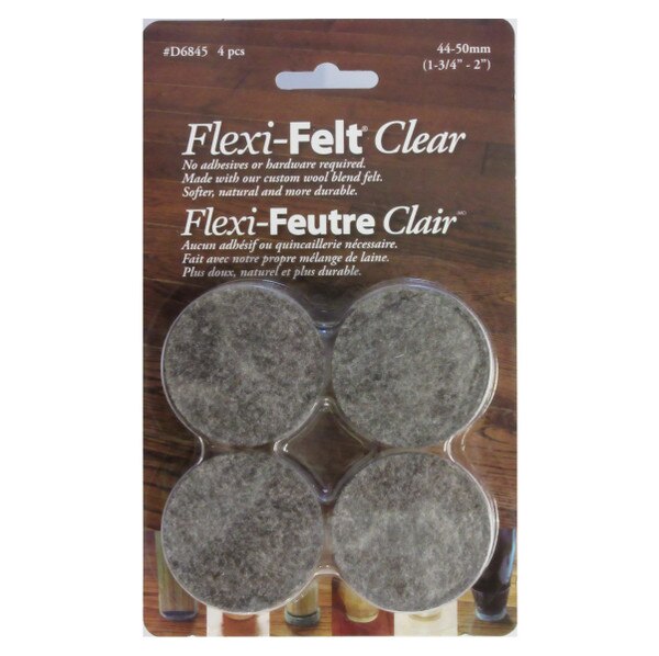1.75" Flexi Felt Clear